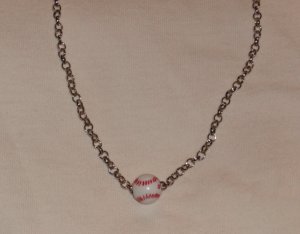 Baseball Pendant & Necklace