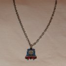 Thomas the Train Enamel Pendant & Necklace