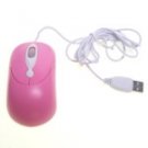 1000DPI Optical Wheel Mouse(Pink)