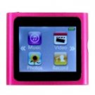 1.5-Inch LCD Touch Screen MP3/MP4 Portable Media Player with FM Radio-Magenta(4GB)