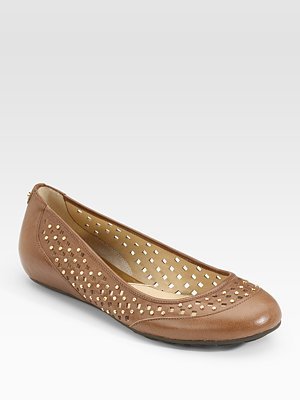 KORS Ballet Flats