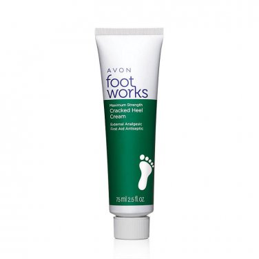 Avon Foot Works Maximum Strength Cracked Heel Cream 2.5 fl. oz