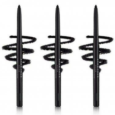 Avon True Color Glimmersticks Waterproof Eye Liner Blackest Night Lot of 3