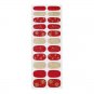 Avon Limited Edition fmg Glimmer Gel Nail Stickers in Holly Berry 22 stickers