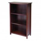 Milan Storage Shelf or Bookcase 4-Tier- Medium-Antique