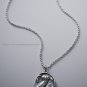Sterling Silver Athna's Owl Coin Amulet...No.1 W/18" Chain