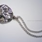 Sterling Silver Athna's Owl Coin Amulet...No.1 W/18" Chain