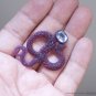 Solid Silver Snake Python pendant Necklace With 18" Silver Chain