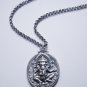 Silver Ganesha Amulet Pendant Charm Talisman Necklace