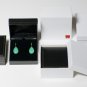 Solid 14k Premium Giant Aqua Blue Chalcedony Earrings--Large Size & Dreamy Color