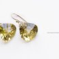Solid 14k,18k, Premium Supernova Lemon Citrine Earrings