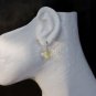 Solid 14k /  Yellow Lemon Citrine Faceted Briolette Pointy Drop Earrings