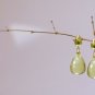 Solid 18k Premium Jumbo Brazilian Lemon Citrine Earring