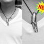 Sterling Silver Crab Claw Pendant Necklace. Unisex . 2 Chain Lengths
