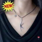 Sterling Silver Bird Talon Claw Necklace W/ 18" 36" Solid Silver Chain