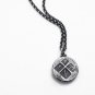 Sterling Silver Antique Greek Aegina Turtle Coin Pendant Necklace Jewelry Charm