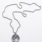Silver Greek Classical Owl Athena Coin Tetradrachm Pendant W/Chain - no.7