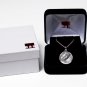 Silver Greek Athena Owl Coin Tetradrachm Necklace No.4