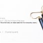 "NEW" 14k Solid Gold Onyx or Crystal Drop Earrings With " FREE" Gift Package