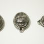 " new" Silver Scarab Amulet W/ Heart Spell in Book of the Dead