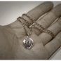 " NEW " Sterling Silver " Yippee-Ki-Yay" Cowboy Hat Pendant Necklace W/ Free Box