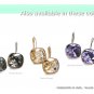 " NEW " Citrine Quartz Lever Back Earrings With " FREE " Gift Package