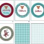 Retro Monkey Party Printables