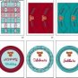 Retro Monkey Party Printables