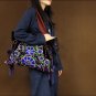 Double moon-Colorful embroidery handbag,tote bag