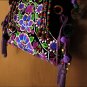 Double moon-Colorful embroidery handbag,tote bag