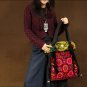 Multi-use embroidery handbag,shoulder bag,sling bag