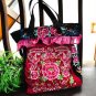 Shy flower--Original creative embroidery handbag,shoulder bag