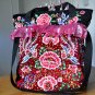 Shy flower--Original creative embroidery handbag,shoulder bag