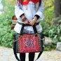 Happy-Embroidery red handbag,shoulder bag