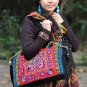 Happy-Embroidery red handbag,shoulder bag