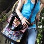Long tote shoulder bag,handmade bag