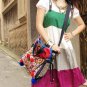 Unique handmade embroidery shoulder bag