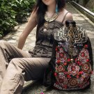 Made of original embroidery tote shoulder bag