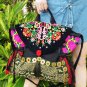 Colorful embroidery handbag