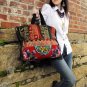 Embroidery Tailand canvas shoulder bag
