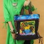 Embroidery tote shoulder bag,handbag