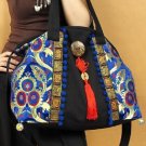 Colorful embroidery handbag,women's bag