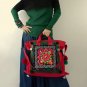 Embroidery Tote Shoulder Massage bag