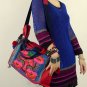 Red--Embroidery Tote Shoulder Massage bag