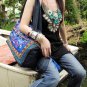 Passion Of Life-- embroidered tote shoulder message book bag