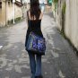Passion Of Life-- embroidered tote shoulder message book bag