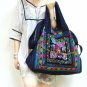 Embroidered tote shoulder bag,lady bag