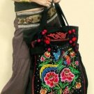 Flower and Bird--Embroidery Tote Shoulder bag,handbag