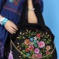 Embroidery backpack bag,handbag