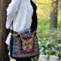Embroidery handbag,handmade bag